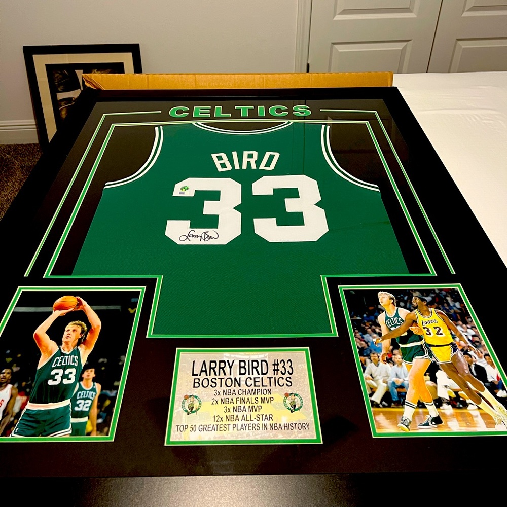 Larry Bird Authentic Autographed Jersey